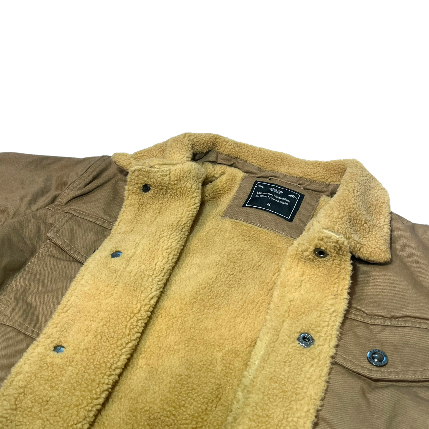 Khaki Summit Sherpa Jacket