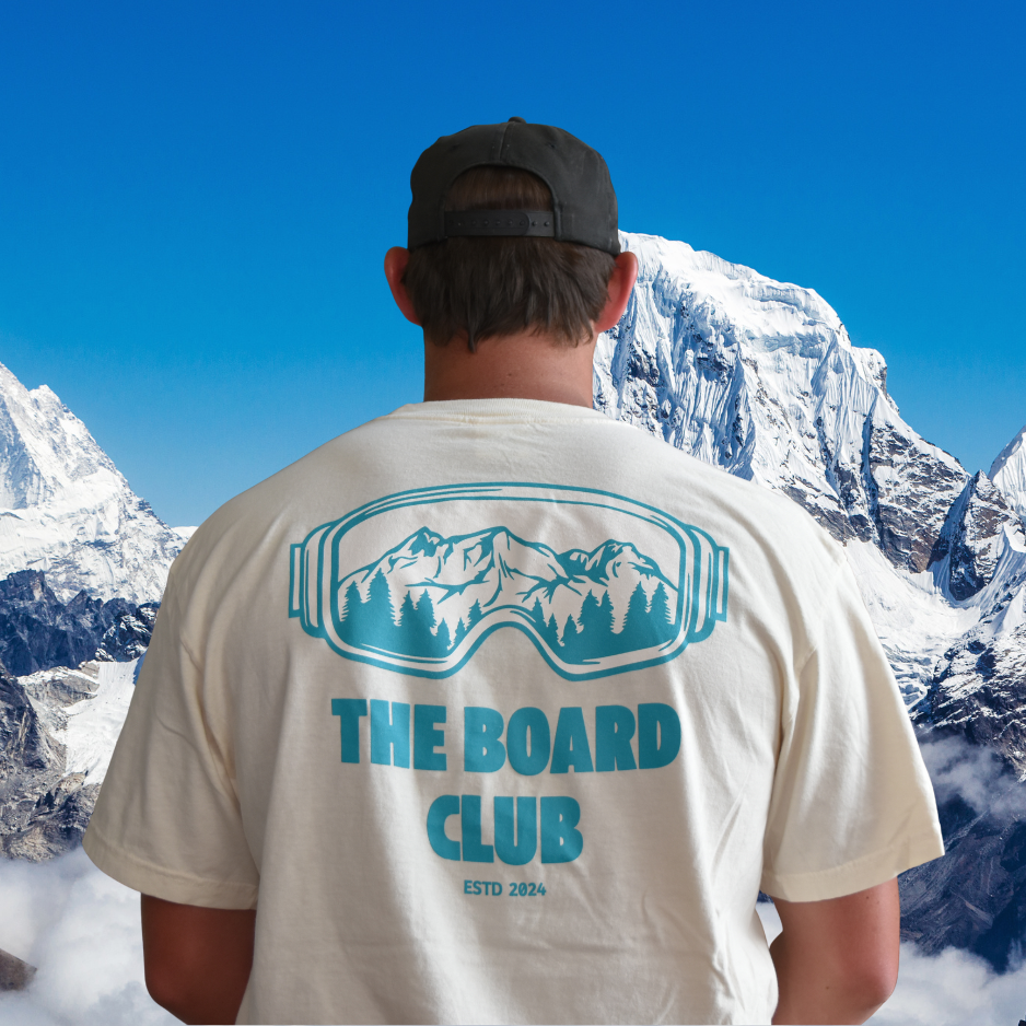 Ivory Board Club Graphic T