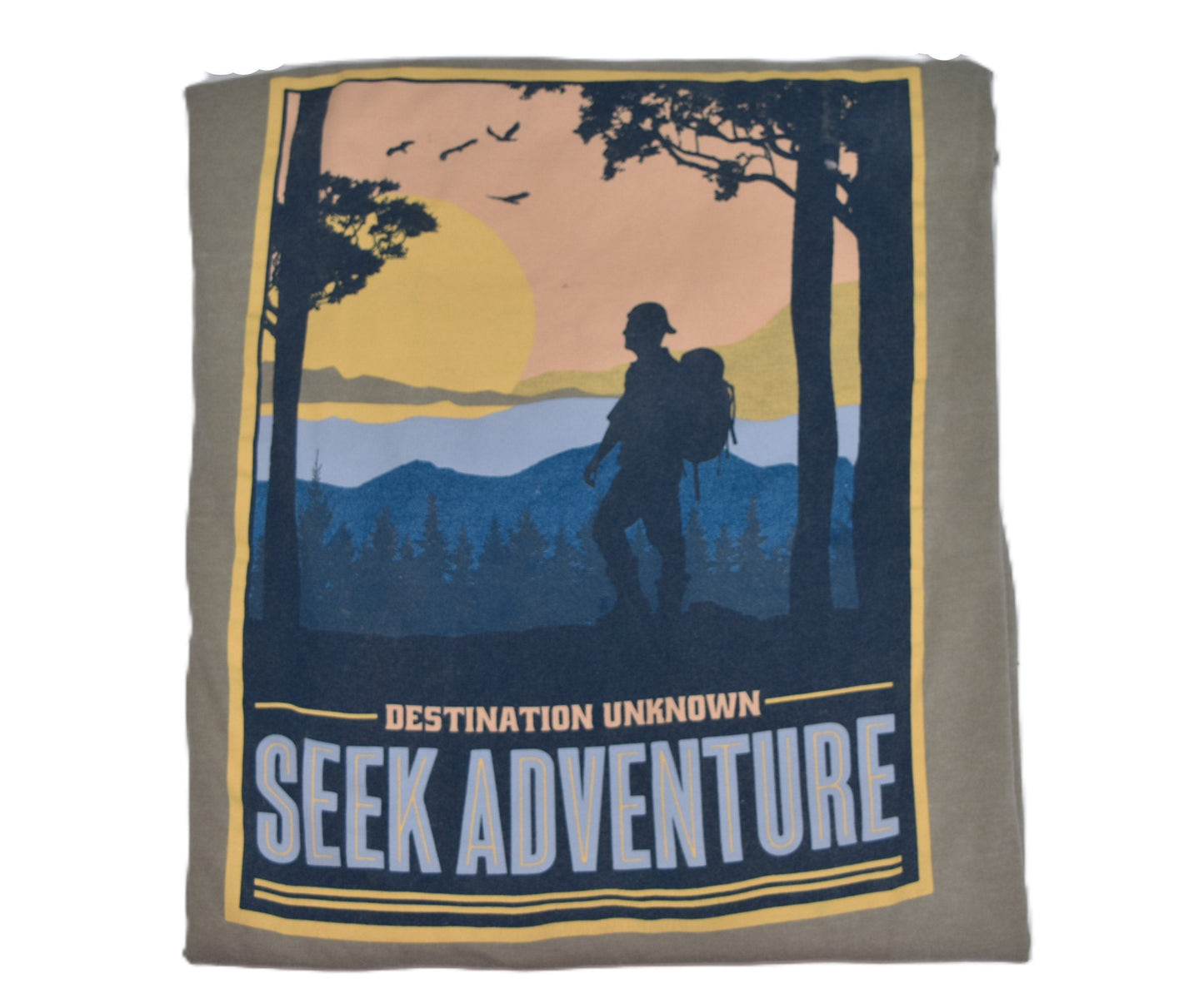 Sandstone Wash Seek Adventure Graphic T