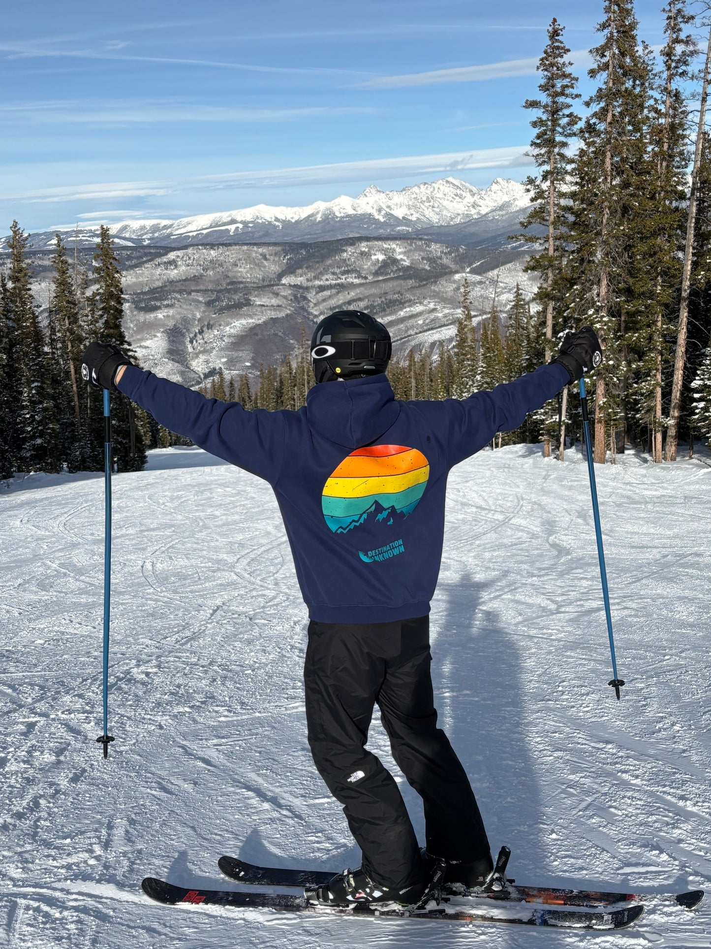 Navy Mountain Sweatshirt